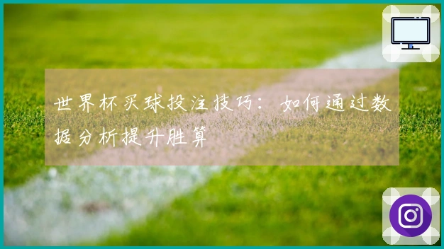 世界杯买球投注技巧：如何通过数据分析提升胜算